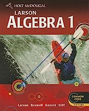 Book Cover Holt McDougal Larson Algebra 1
