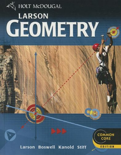 Book Cover Holt McDougal Larson Geometry: Student Edition 2012
