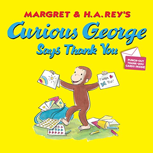 Book Cover Curious George Says Thank You