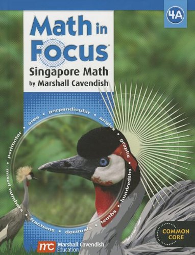 Book Cover Math in Focus: Singapore Math: Student Edition, Book a Grade 4 2013