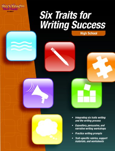 Book Cover Six Traits for Writing Success: Reproducible High School