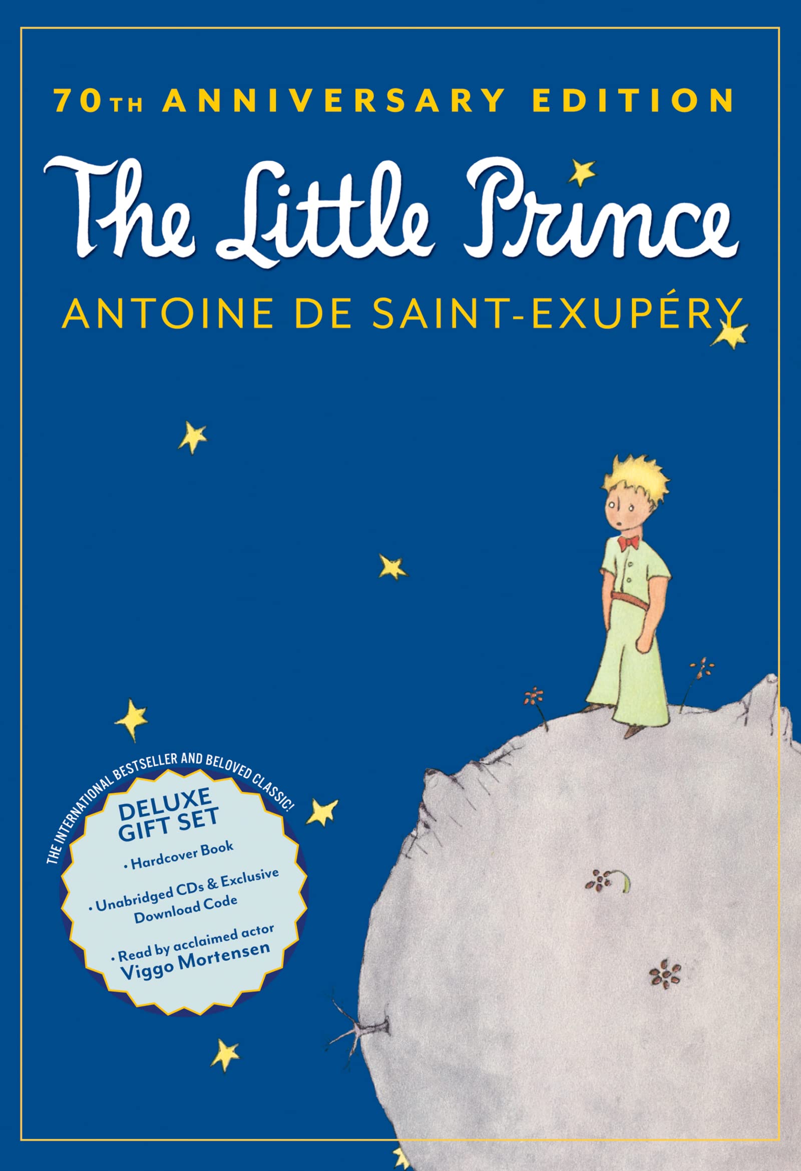 Book Cover The Little Prince 70th Anniversary Gift Set Book & CD