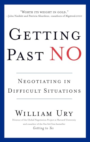 Book Cover Getting Past No: Negotiating in Difficult Situations