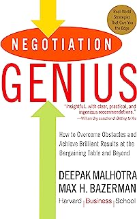 Book Cover Negotiation Genius: How to Overcome Obstacles and Achieve Brilliant Results at the Bargaining Table and Beyond