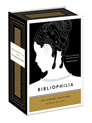 Book Cover Bibliophilia: 100 Literary Postcards