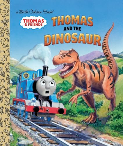 Book Cover Thomas and the Dinosaur (Thomas & Friends) (Little Golden Book)
