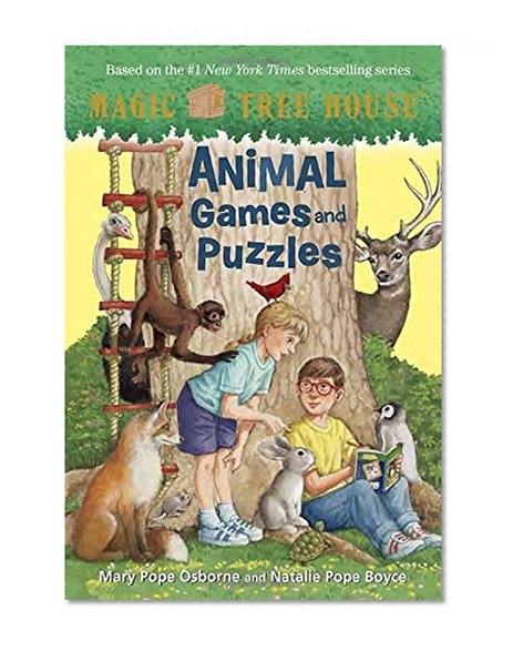 Book Cover Animal Games and Puzzles (Magic Tree House (R))