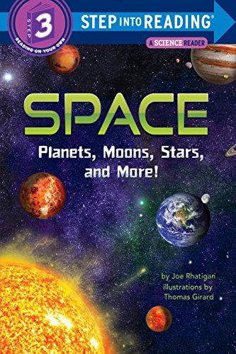 Book Cover Space: Planets, Moons, Stars, and More! (Step into Reading)