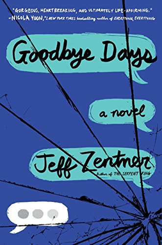 Book Cover Goodbye Days