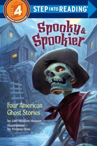 Book Cover Spooky & Spookier: Four American Ghost Stories (Step into Reading)