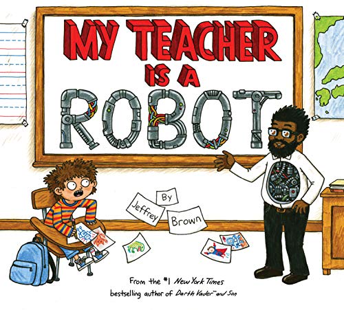Book Cover My Teacher is a Robot
