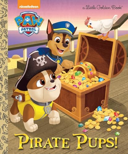 Book Cover Pirate Pups! (Paw Patrol) (Little Golden Book)