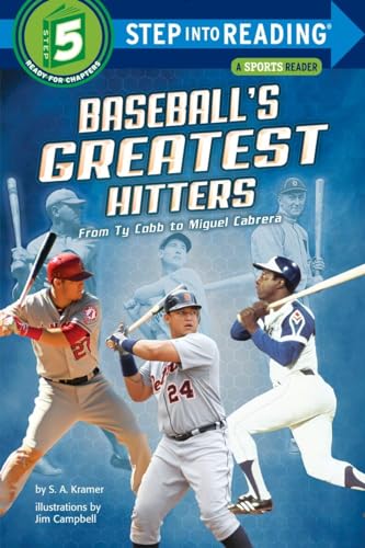 Book Cover Baseball's Greatest Hitters: From Ty Cobb to Miguel Cabrera (Step into Reading)