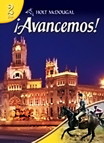 Book Cover Holt McDougal Avancemos! Level 2: dos (Spanish and English Edition)