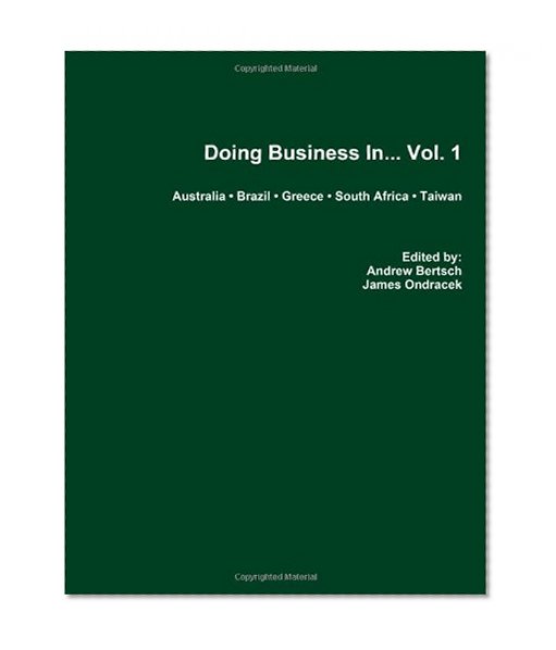 Doing Business In. . . Vol. 1