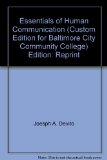 Essentials of Human Communication, Baltimore City Community College
