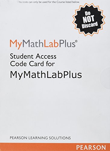 Book Cover Mymathlab Plus -- Standalone Access Kit