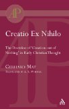Creatio Ex Nihilo (Academic Paperback)