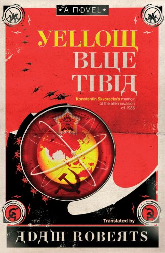 Book Cover Yellow Blue Tibia