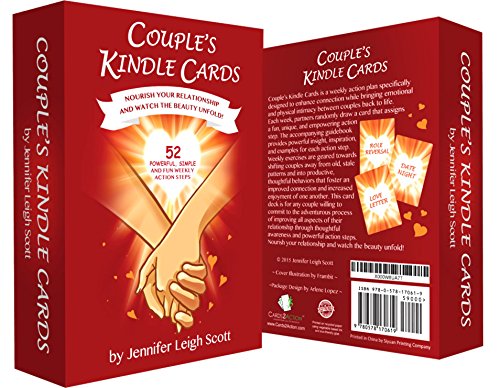Book Cover Coupleâ€™s Kindle Cards- Fun Couples Game Will Boost Your Marriage & Relationship! Promotes Romance, Intimacy, Connection & Love | Couples Gift | Wedding Gift for Couples | Anniversary Gift for Couple