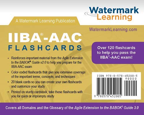 Book Cover IIBA-AAC Flashcards
