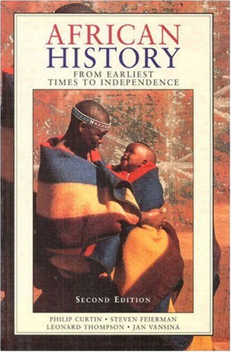 Book Cover African History: From Earliest Times to Independence