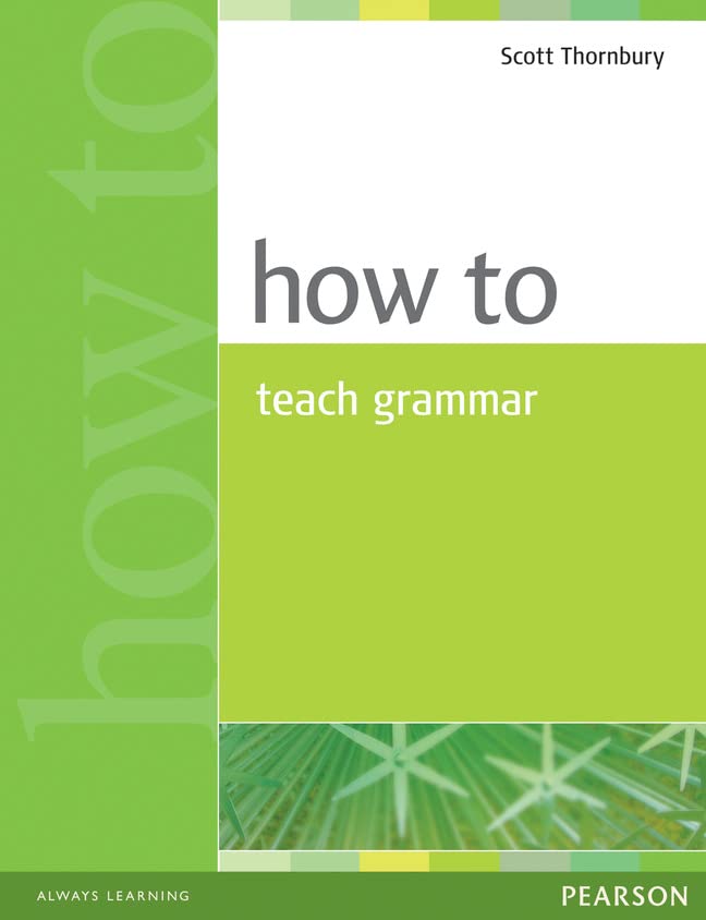 Book Cover How to Teach Grammar
