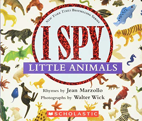 Book Cover I Spy Little Animals: A Book of Picture Riddles