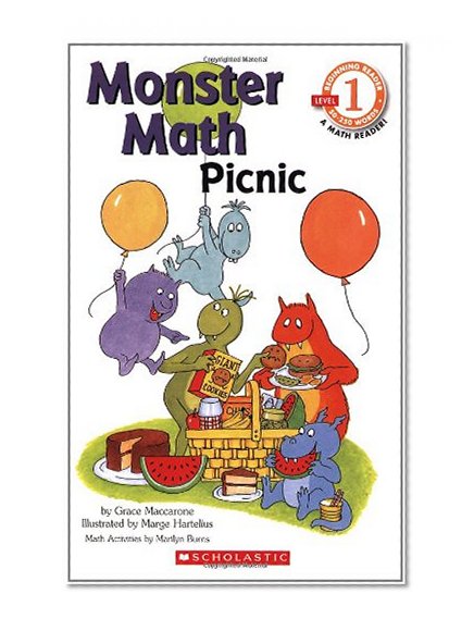 Book Cover Scholastic Reader Level 1: Monster Math Picnic
