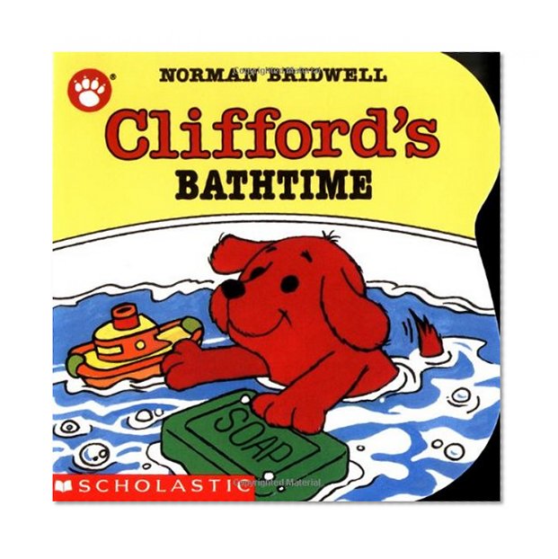 Book Cover Clifford's Bathtime