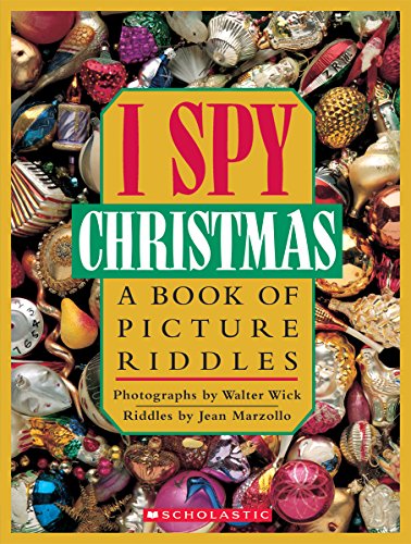 Book Cover I Spy Christmas:  A Book of Picture Riddles
