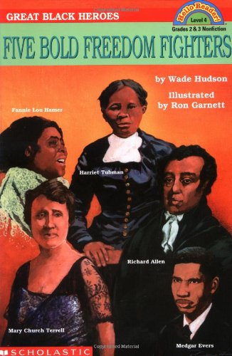 Book Cover Great Black Heroes:  Five Bold Freedom Fighters