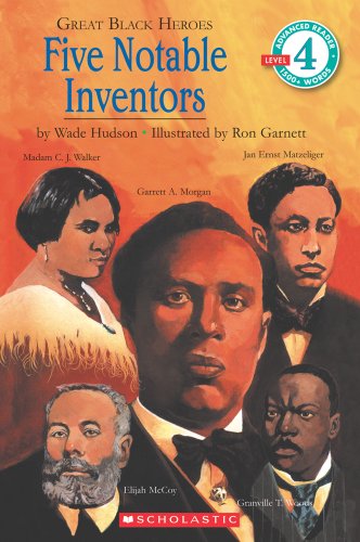 Book Cover Five Notable Inventors (Hello Reader! Level 4: Great Black Heroes)