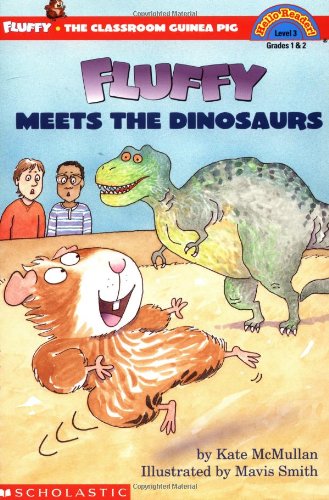Book Cover Fluffy Meets The Dinosaurs (level 3) (Hello Reader)