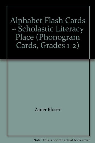Alphabet Flash Cards ~ Scholastic Literacy Place (Phonogram Cards, Grades 1-2)