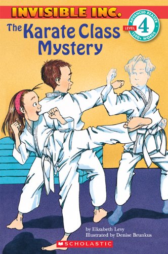 Book Cover The Karate Class Mystery (Invisible Inc., No. 5; Hello, Reader! Level 4)