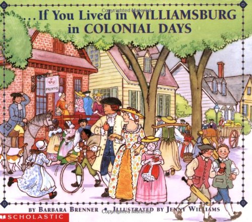 Book Cover If You Lived In Williamsburg in Colonial Days
