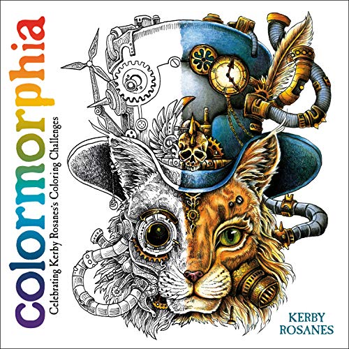 Book Cover Colormorphia: Celebrating Kerby Rosanes's Coloring Challenges
