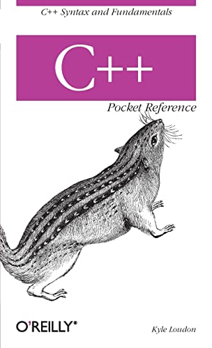 Book Cover C++ Pocket Reference