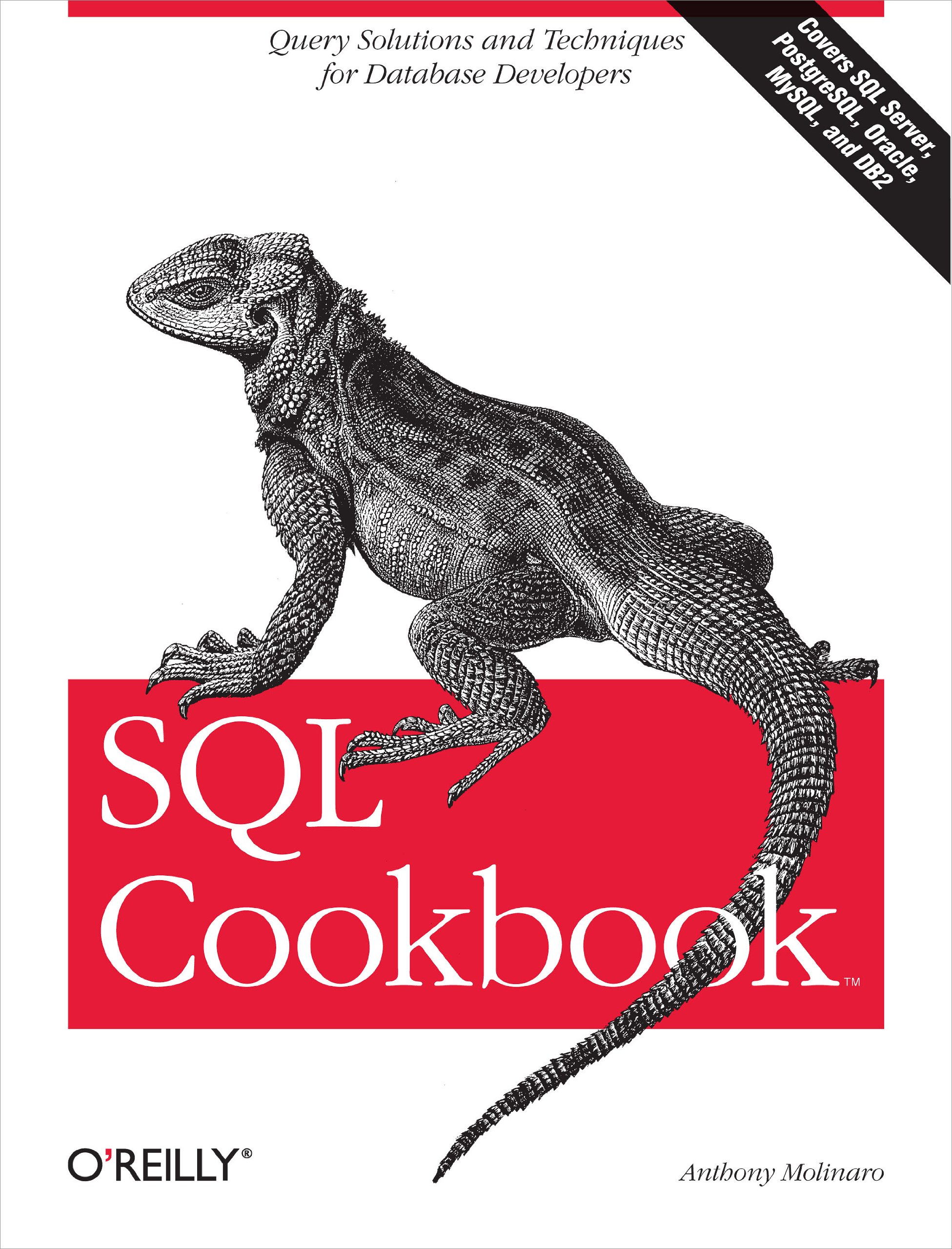 Book Cover SQL Cookbook: Query Solutions and Techniques for Database Developers (Cookbooks (O'Reilly))