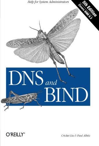 Book Cover DNS and BIND (5th Edition)