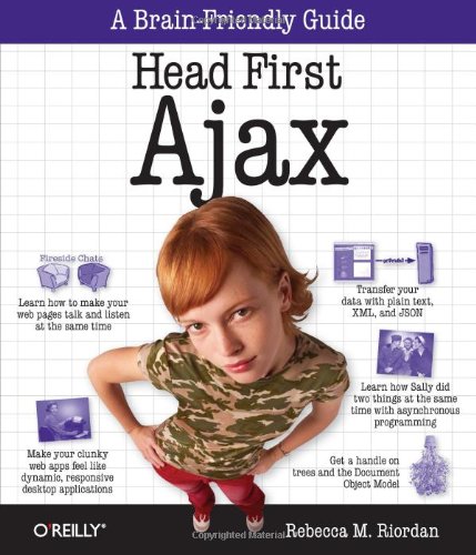 Book Cover Head First Ajax: A Brain-Friendly Guide