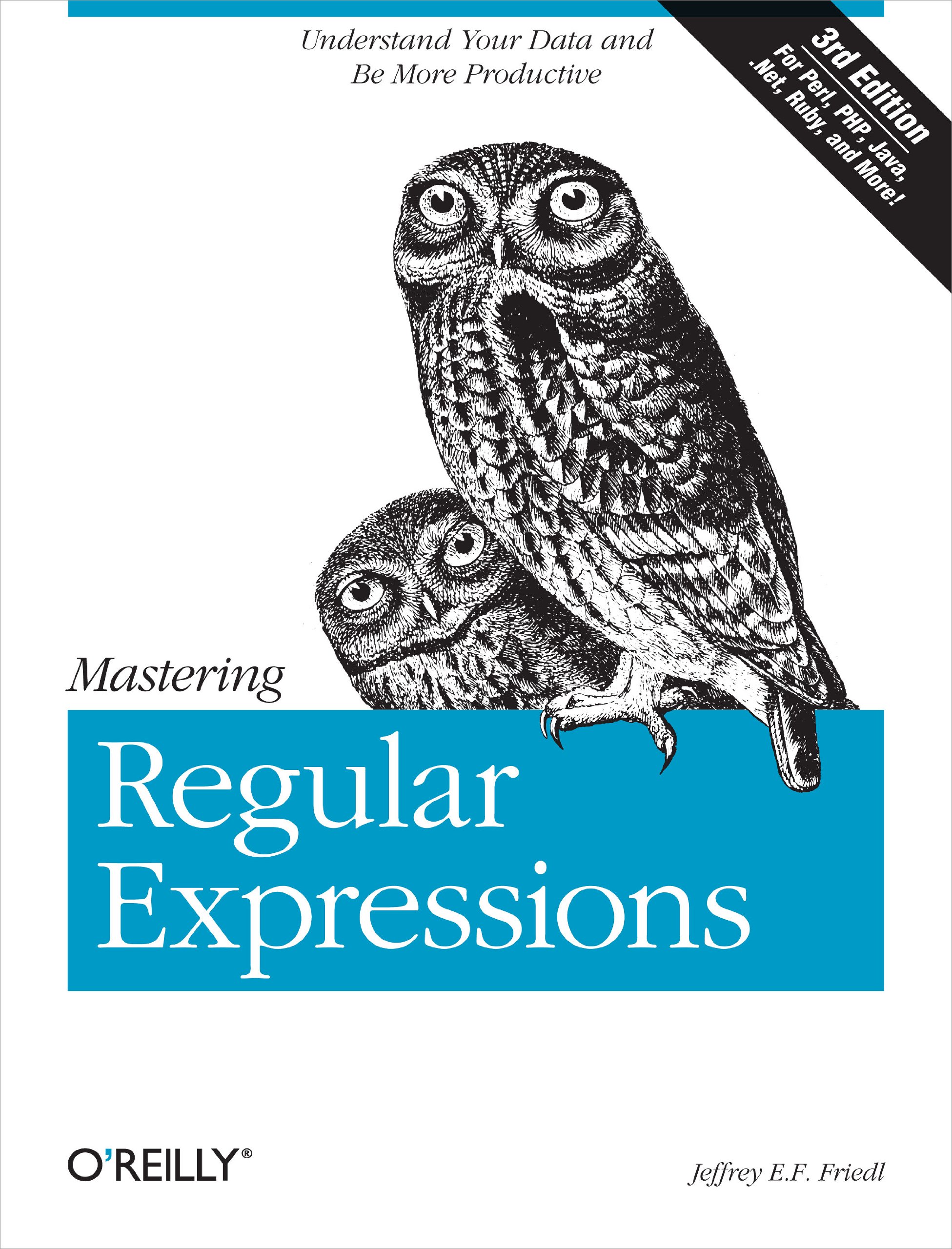 Book Cover Mastering Regular Expressions