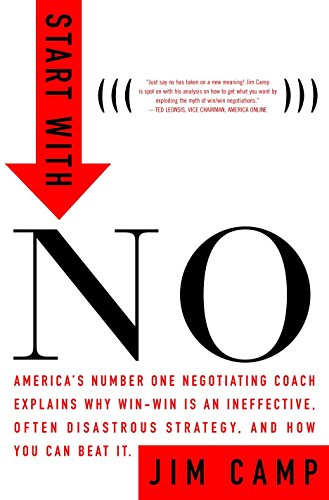 Book Cover Start with NO...The Negotiating Tools that the Pros Don't Want You to Know