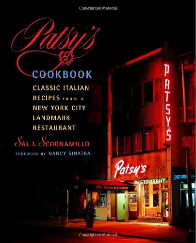 Book Cover Patsy's Cookbook: Classic Italian Recipes from a New York City Landmark Restaurant