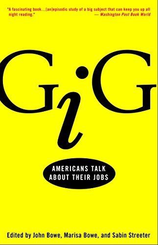 Book Cover Gig: Americans Talk About Their Jobs