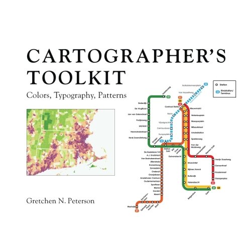Book Cover Cartographer's Toolkit: Colors, Typography, Patterns