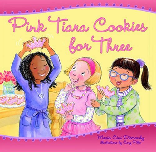 Book Cover Pink Tiara Cookies for Three