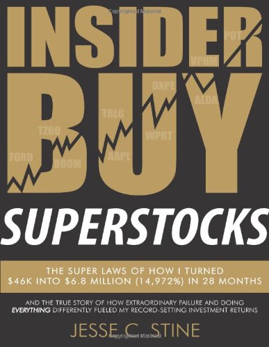 Book Cover Insider Buy Superstocks: The Super Laws of How I Turned $46K into $6.8 Million (14,972%) in 28 Months