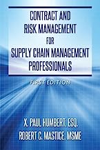Book Cover Contract and Risk Management for Supply Chain Management Professionals
